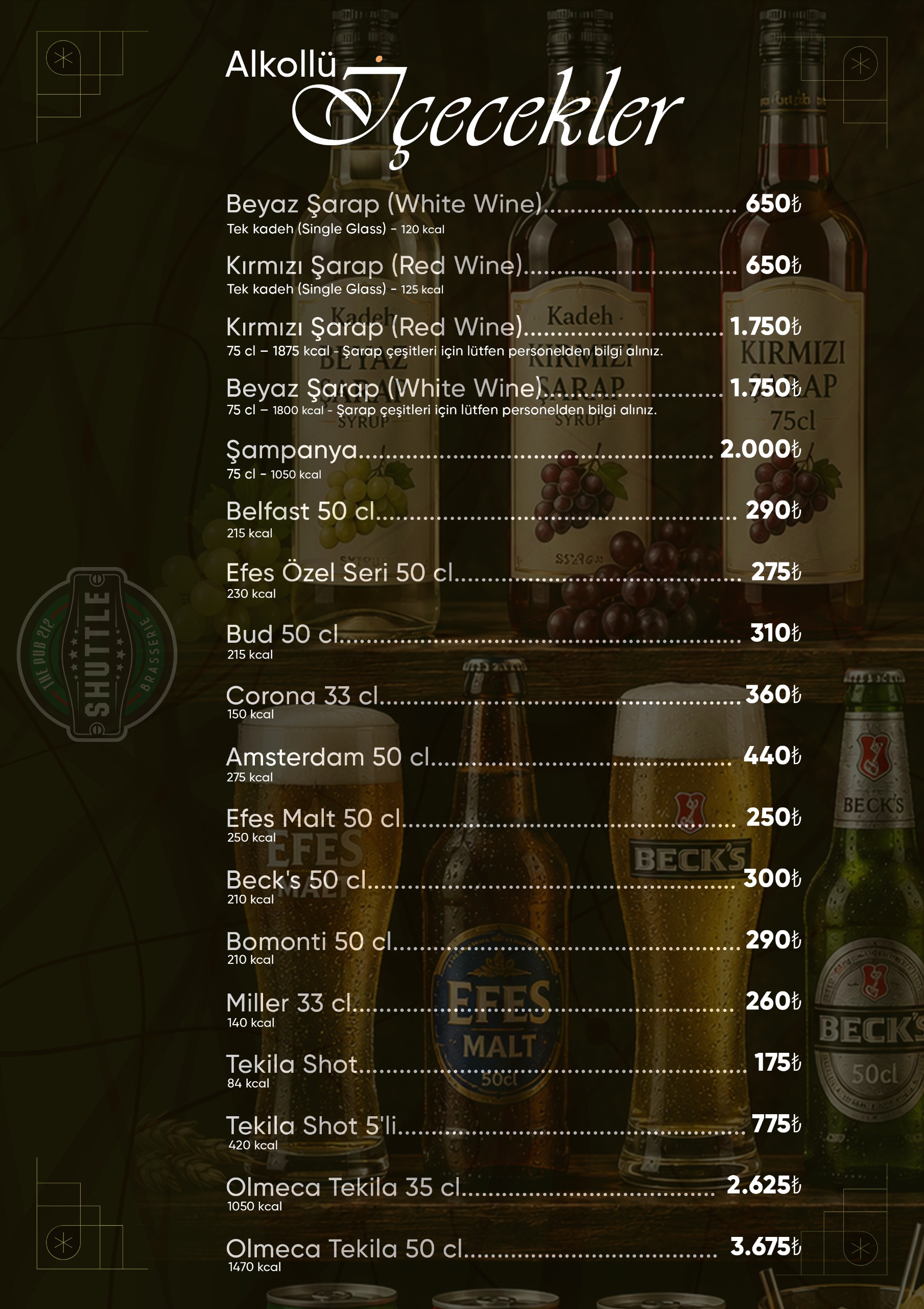 Menu Page