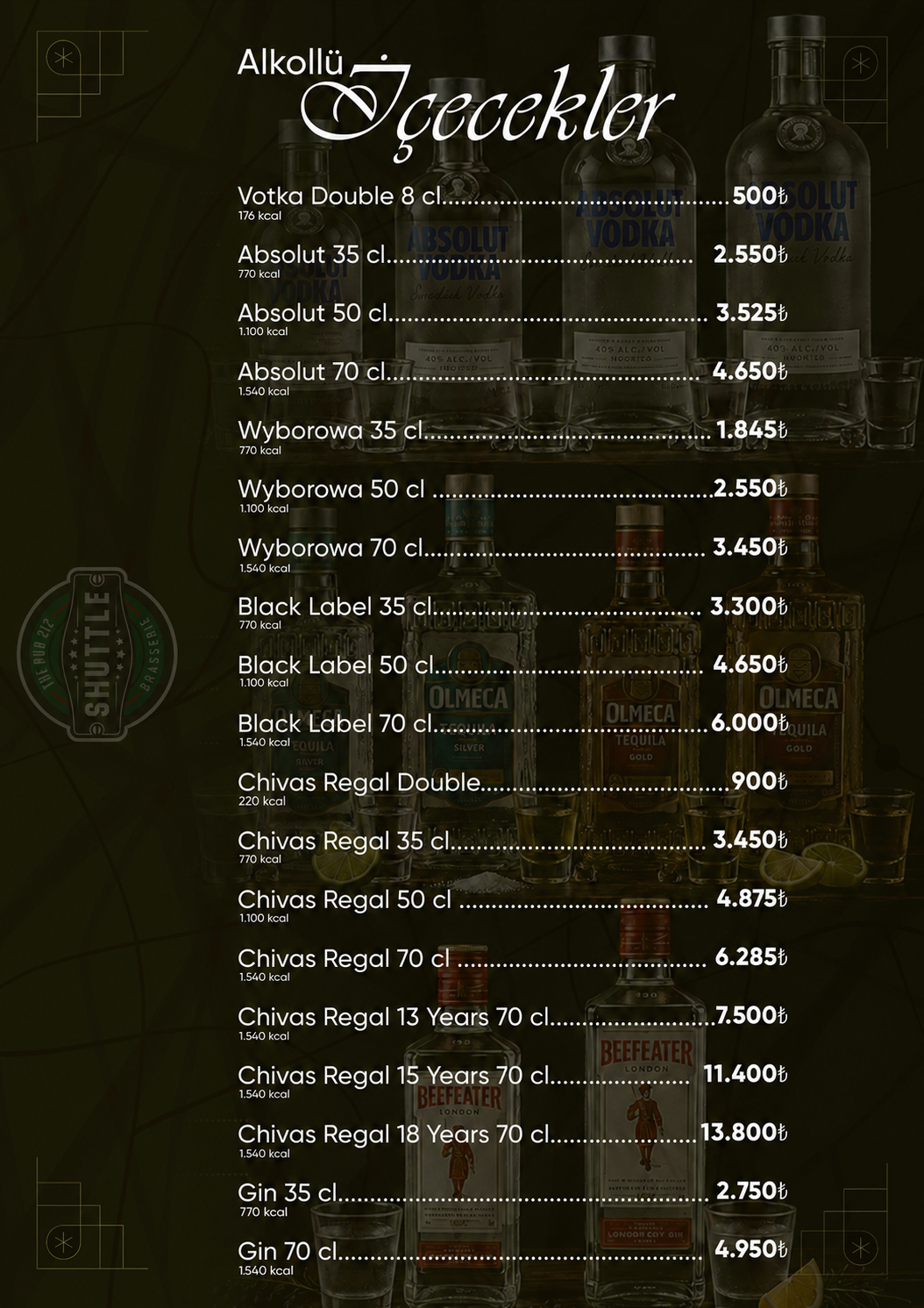 Menu Page